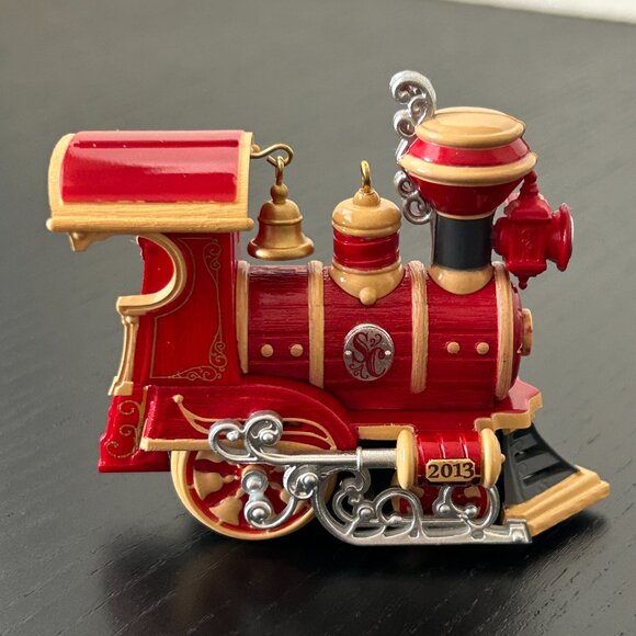 Hallmark Keepsake Christmas Ornament 2013 Santa Certified 1 in Series Toy Train - Picture 7 of 15